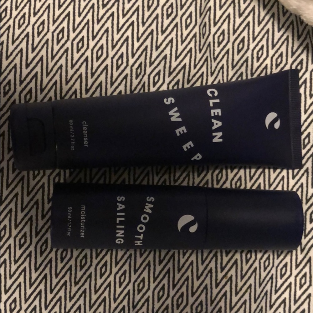 Curology moisturizer and cleanser